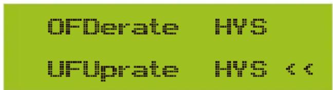 OPDerate HYS UPFuprate HYS <<