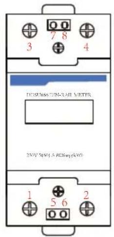 7 8 3 4 DISCUSSION RAIL METER 25V DC-DC1-Rail (kW) 1 5 6 2