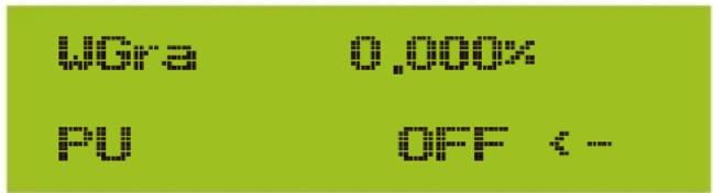 WGRA 0,000% PU OFF < -