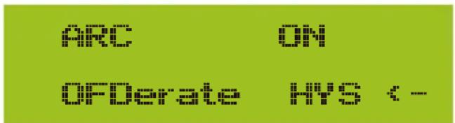 Scanned text showing fragmented and pixelated characters on a green background, possibly from a digital or programming interface.