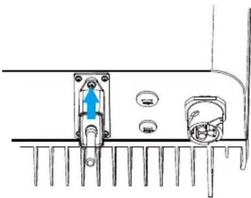 Deye SUN-7.5K Grid-tie Inverter - Installation of datalogger - 1