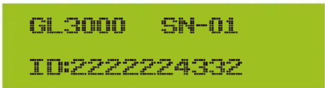 GL3000 SN-01 TO:22222224332