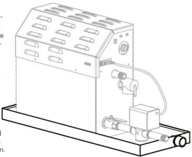 Mr Steam MS225E - OPTIONAL CONDENSATION PAN - 1