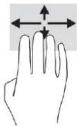 HP 17-cp3676ng - Vier-Finger-Streichbewegung (Präzisions-Touchpad) - 1