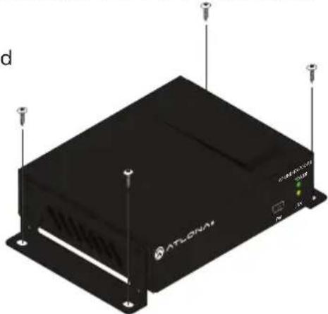 Atlona AT-UHD-EX-70C-TX - Mounting Instructions - 3
