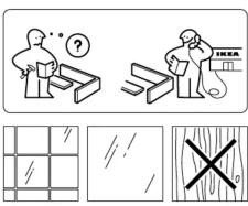 Illustration showing two people with question marks and a grid, alongside a grid of squares, a cross symbol, and a wooden cross.