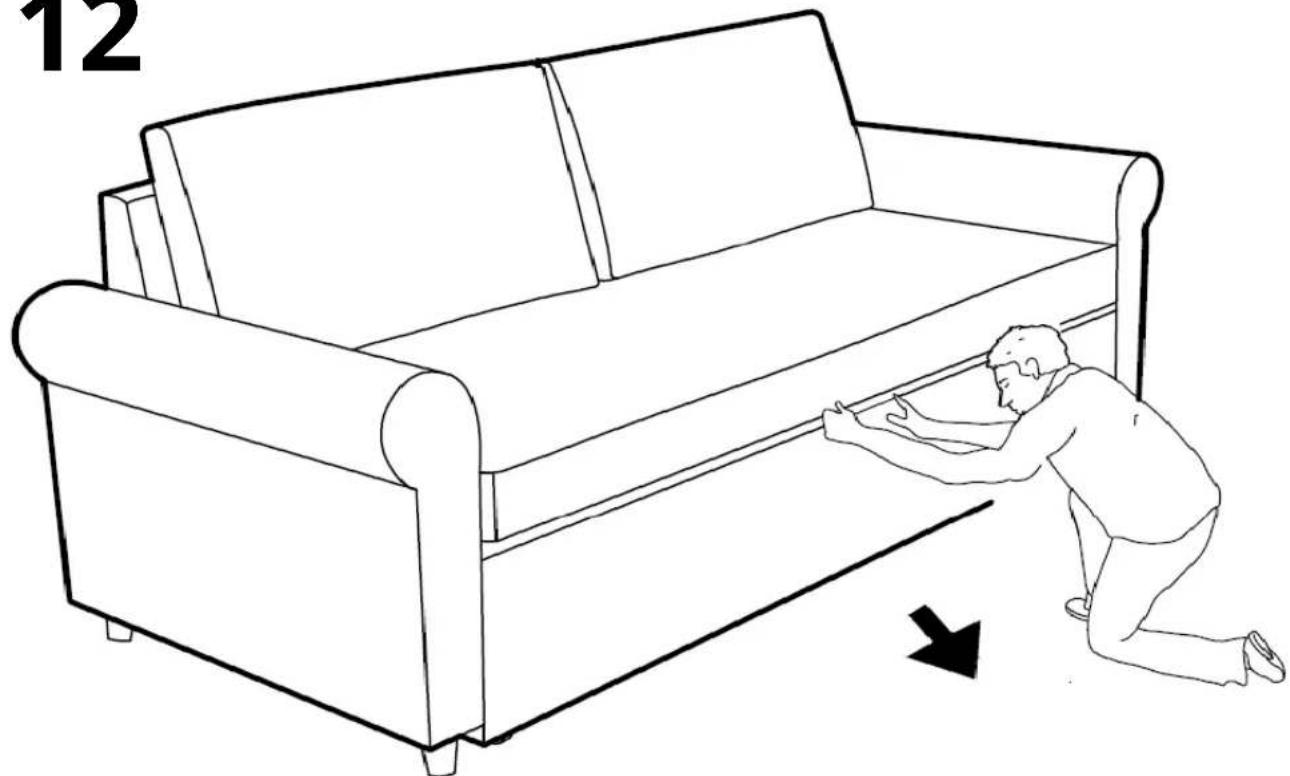 IKEA GAMMALBYN 705.580.09 - SOFA BED - 25