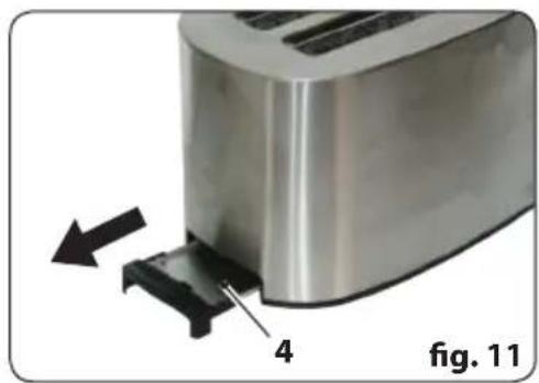 RGV Toast Express 4 - Never immerse the appliance in water. - 1