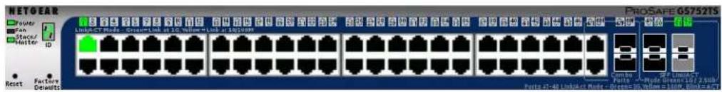 NETGEAR Porter Fan Status/ Marker Reset Failure Defaults Link-CT Mode - Green-Link at 10.0 Million-Link at 10/2004 Porta ST-40 Linked Mode - Recum 35 Volume 116W, 10:30:47