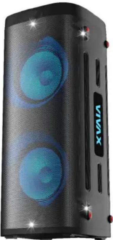 Vivax BS-1000 - Bluetooth/MP3 Player with FM Radio and Karaoke - 1