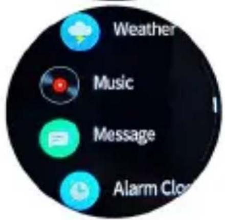 Weather Music Message Alarm Clo