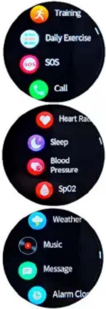 Vivax Life PRO2 - Menu - 1