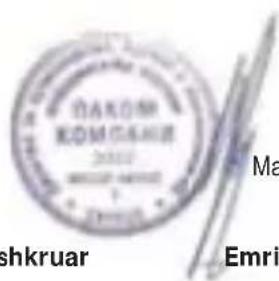 DAKOSH KOMUSAN 2007 Makshkruar Emri