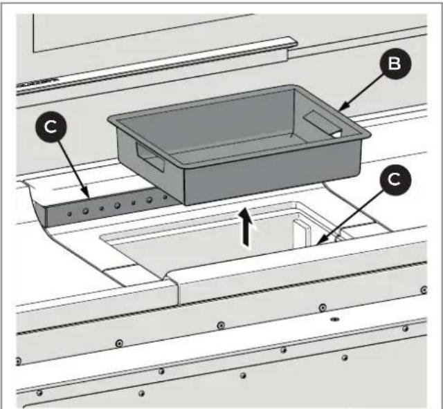 Palazzetti ECOMONOBLOCCO WT 16:9B - Limpieza del fogón - 4