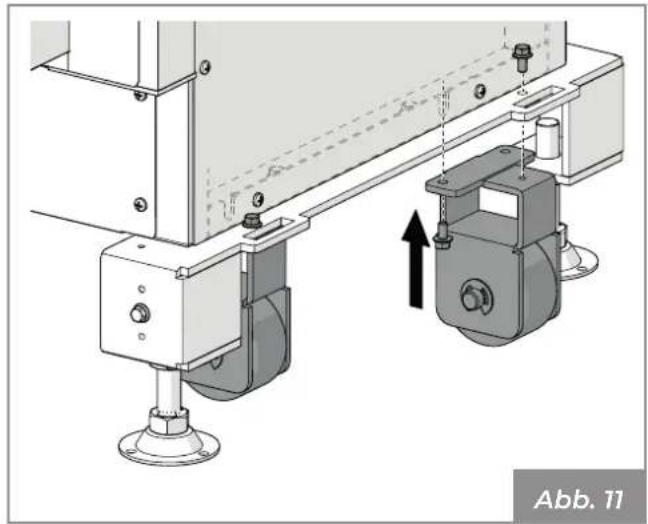 Palazzetti ECOMONOBLOCCO WT 16:9B - - Entfernen der Transportpalette - 5