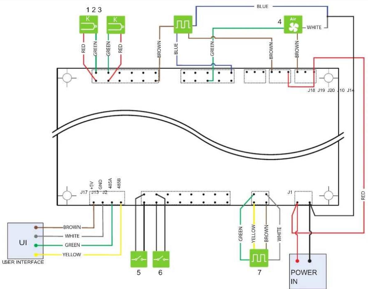 Palazzetti ECOMONOBLOCCO WT 16:9B - Schaltplan - 2