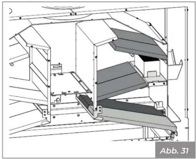 Palazzetti ECOMONOBLOCCO WT 16:9B - Montage der Deflektoren und O2RING - 5