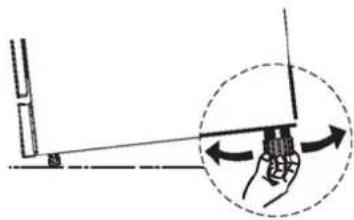 Respekta GSPS45A++ - Nivellierung des Geräts - 1