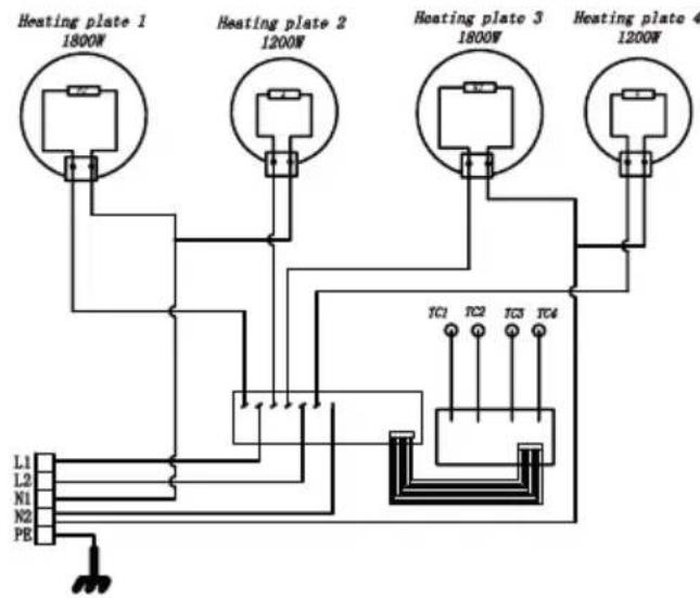 Respekta KM 7700-28 - Elektrischer Schaltplan - 1
