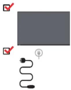 LENOVO ThinkVision T24d-30 - Lieferumfang - 1