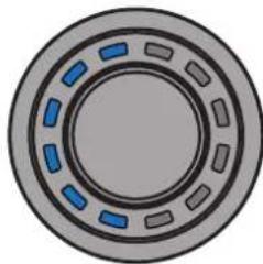 Audiotec Fischer CONDUCTOR - LED feedback: - 2