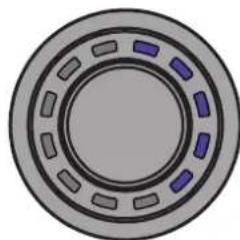 Audiotec Fischer CONDUCTOR - LED feedback: - 3