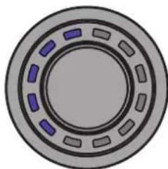 Audiotec Fischer CONDUCTOR - LED feedback: - 2