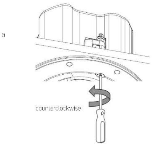 a counterclockwise