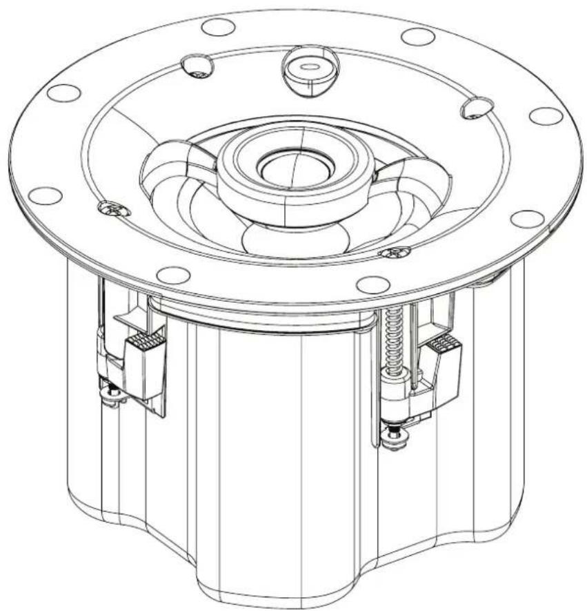Bluesound BCS300 - Network Streaming Ceiling Speaker - 1