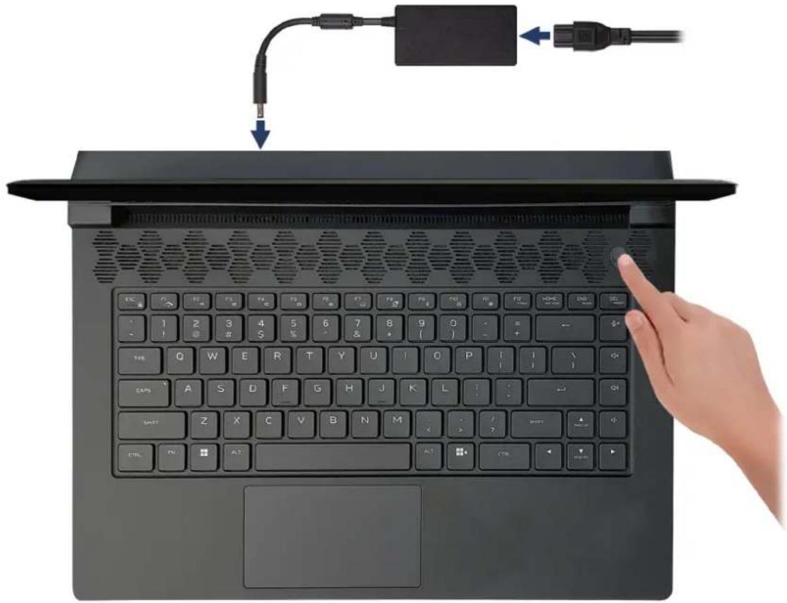 DELL Alienware m15 R7 - Einrichten des Alienware m15 R7 AMD-Systems - 1