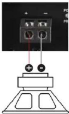 Diagram showing a device with labeled buttons and indicators, including 'PC', 'P', and 'FR' labels.