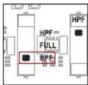 Helix C ONE - Filter settings - 1