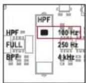 Helix C ONE - Filter settings - 2