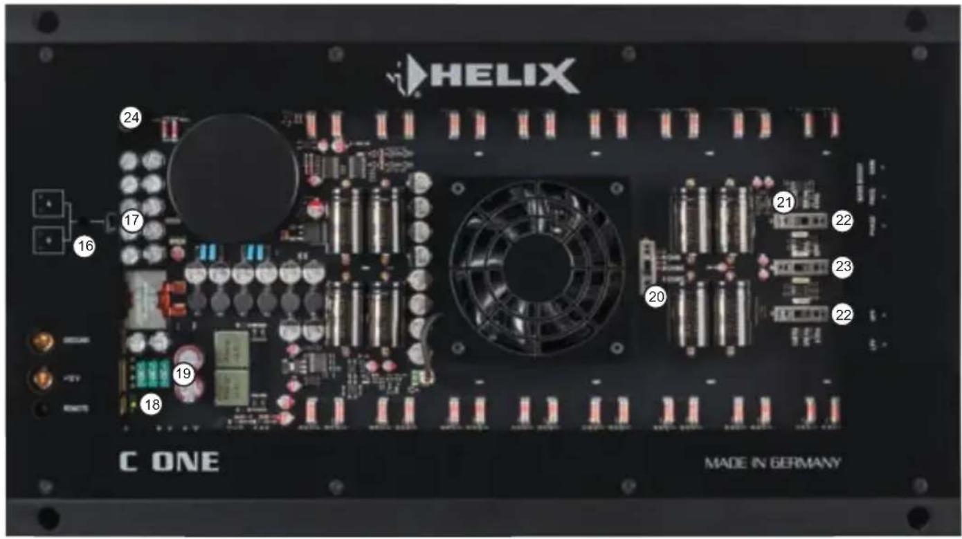 HELIX 24 17 16 19 18 C ONE 20 21 22 23 22 MADE IN GERMANY
