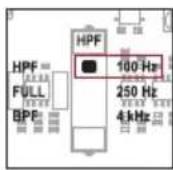 Helix C ONE - Filter settings - 2
