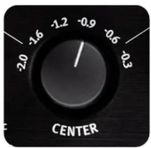 -2.0 -1.6 -1.2 -0.9 -0.6 -0.3 CENTER