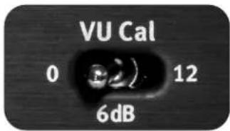 VU Cal 0 12 6dB
