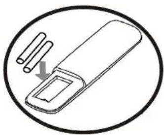 Infiniton SPTWF12A2 - Replace remote control batteries - 2