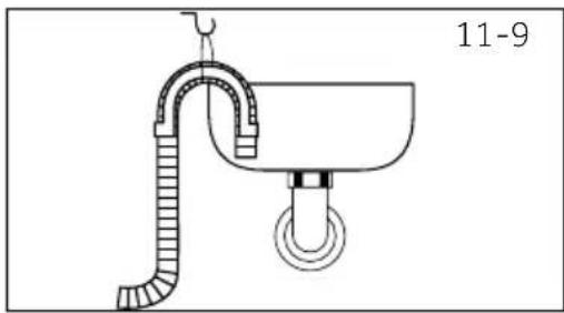HAIER HW100-B14959NEU1 - Mangueira de esvaziamento para ligação do lavatório - 1