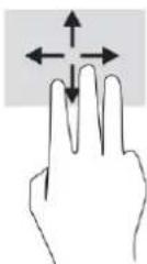 HP 17-cp3777ng - Drei-Finger-Streichbewegung (TouchPad und Präzisions-TouchPad) - 1