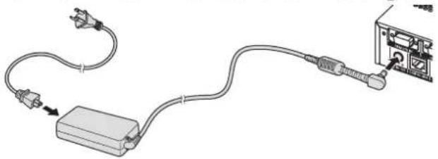 PANASONIC ET-YFB100G - ■ To attach the power cord - 1
