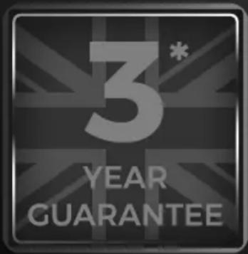 3* YEAR GUARANTEE