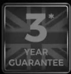 3* YEAR GUARANTEE