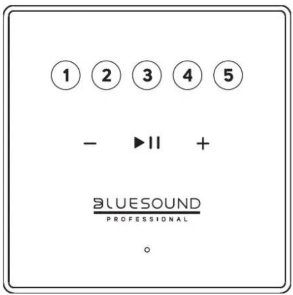1 2 3 4 5 - ▶II + BLUESOUND PROFESSIONAL o