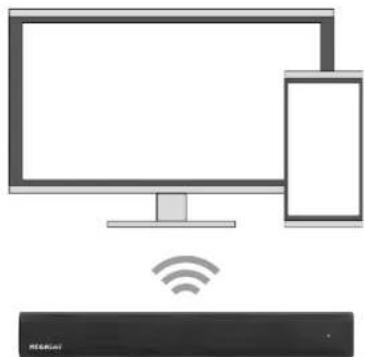 MEGASAT Sound miracle V - Verbindung zum TV / Mobilgerät via Bluetooth® - 1