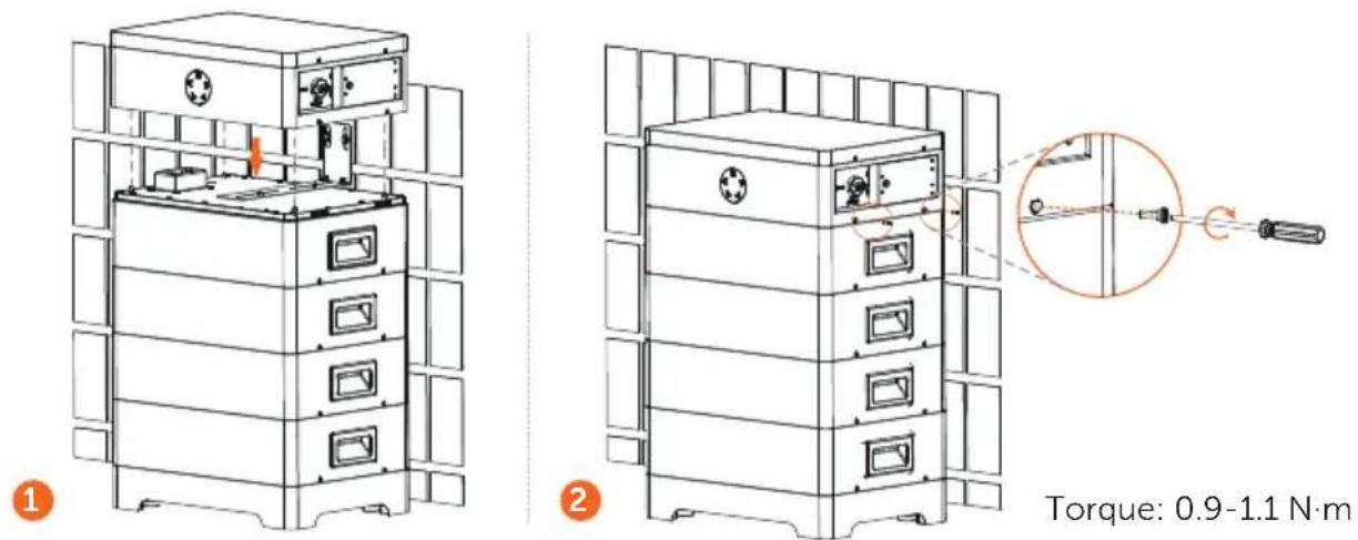 SolaX Power T-BAT HS32.4 - Installation steps without Series Box - 13