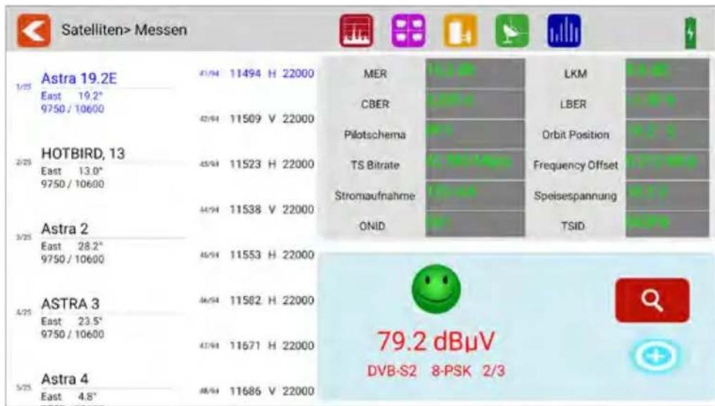 MEGASAT Satmeter HD 7 Combo - Satellite (DVB-S / -S2) - 1