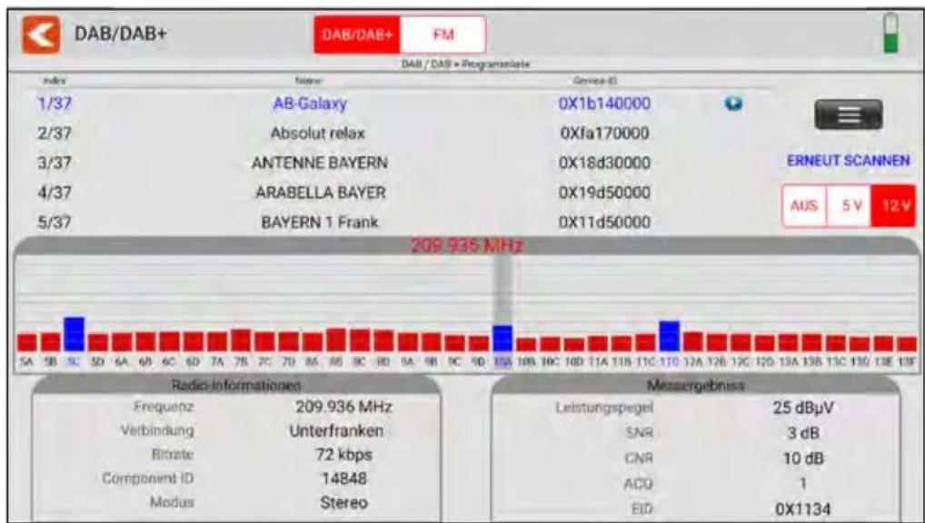 MEGASAT Satmeter HD 7 Combo - DAB / DAB+ und FM - 1