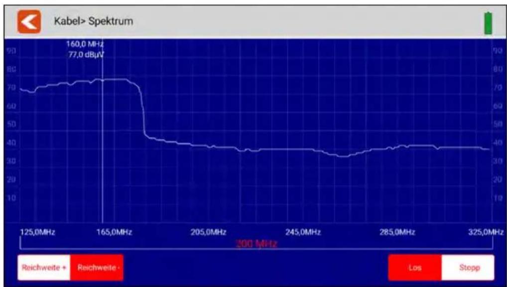 MEGASAT Satmeter HD 7 Combo - Hauptmenü - 1
