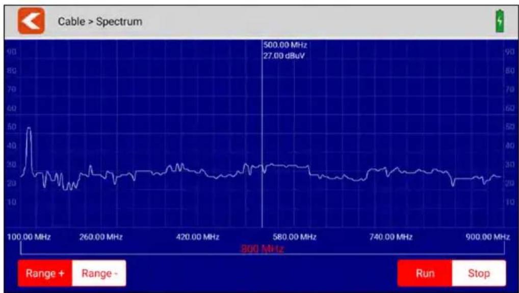 MEGASAT Satmeter HD 7 Combo - Main menu - 1